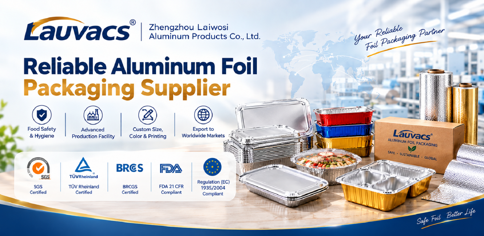 aluminum foil trays/pans manufacturer